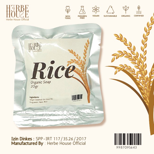 SABUN BERAS ORGANIK SABUN BERAS SABUN RICE