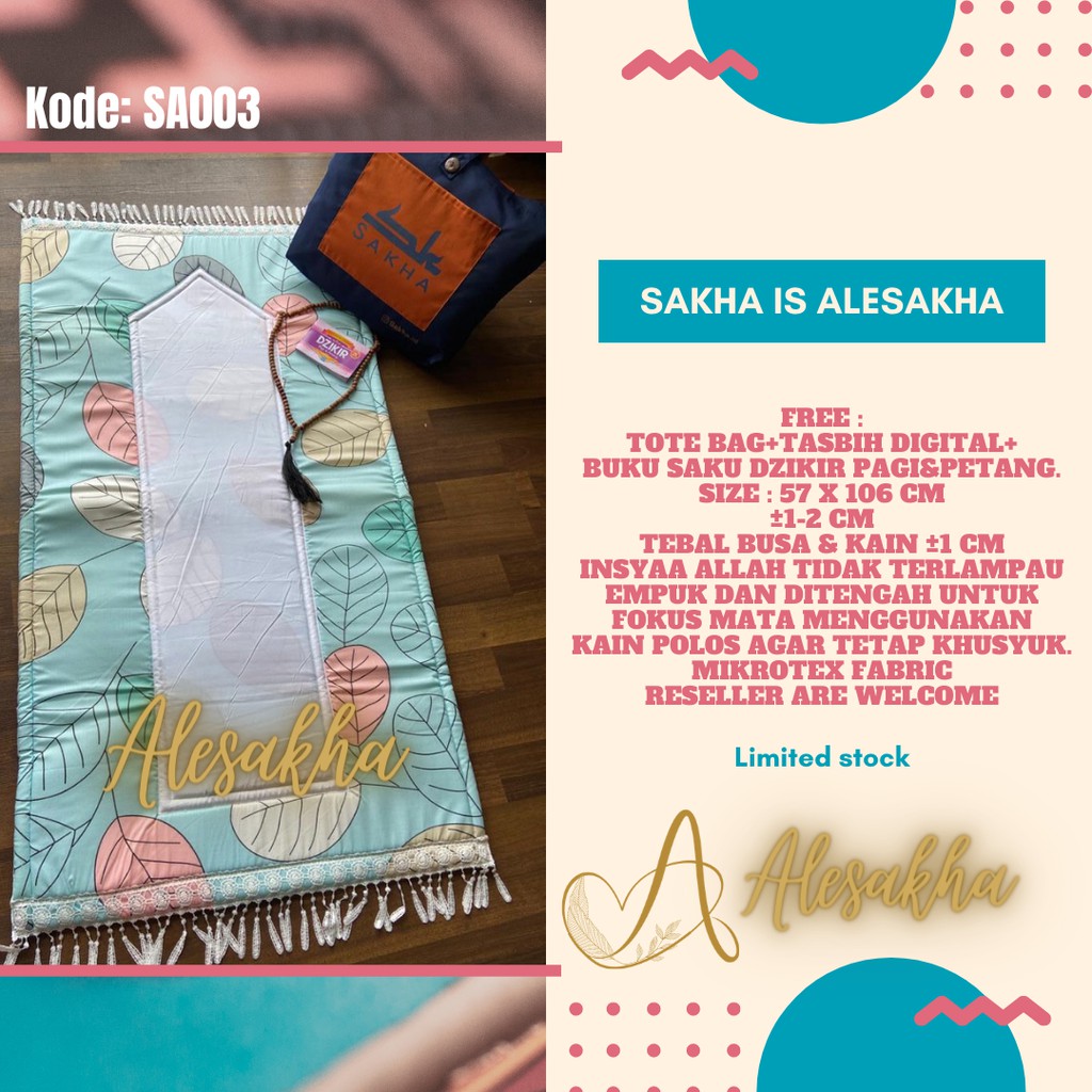 Sajadah Alesakha / prayer mat