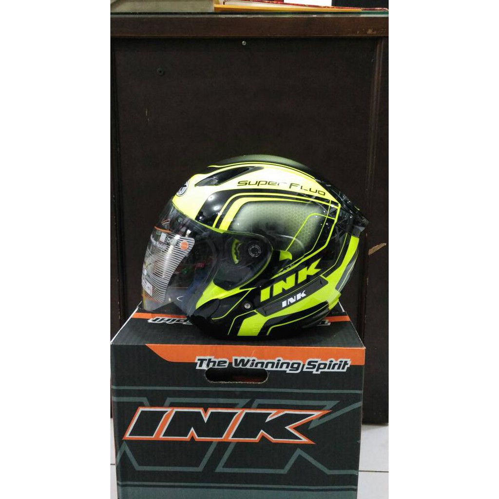 helm Ink Metro super fluo - Kuning