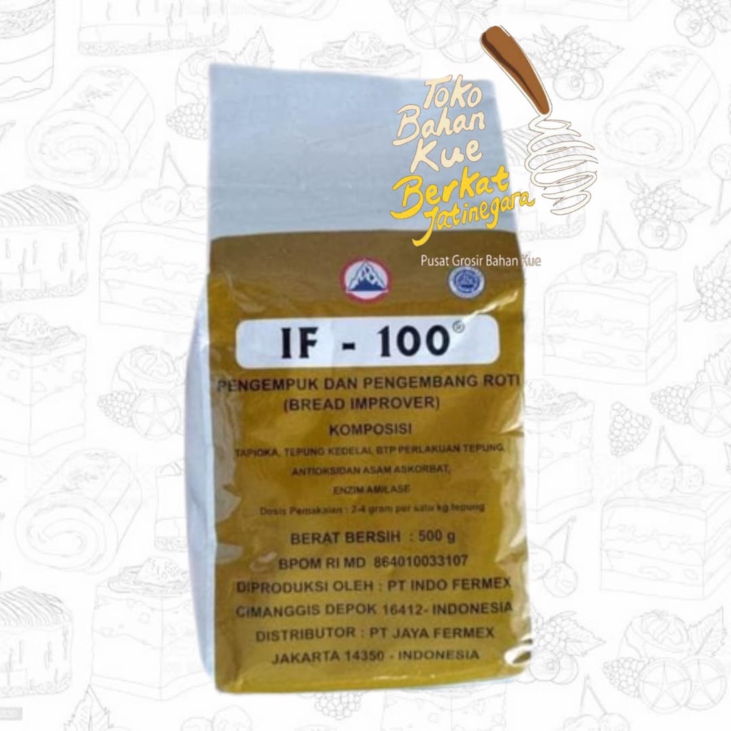 IF- 100 BREAD IMPROVER 500 GR / CTN ( 20 PCS )