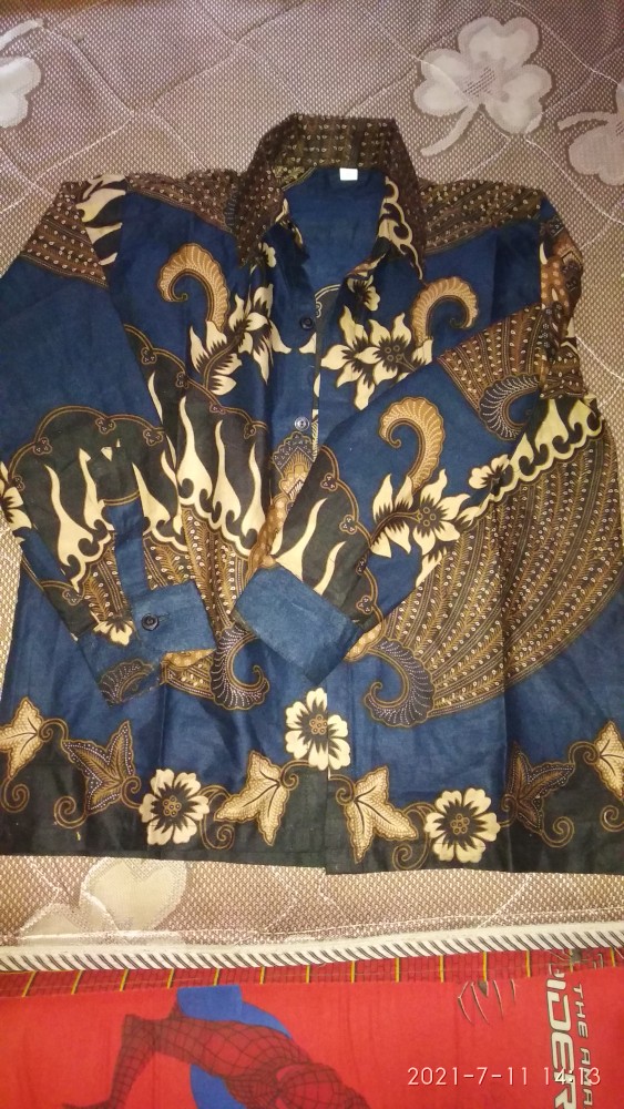Baju Batik Anak Laki-laki Lengan Panjang Bisa Buat Sekolah Hari Batik