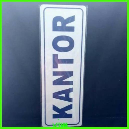 

Paper | Plat Acrylic Tulisan Kantor Uk 14X40Cm Sign Label Acrylic Kantor Murah Baru