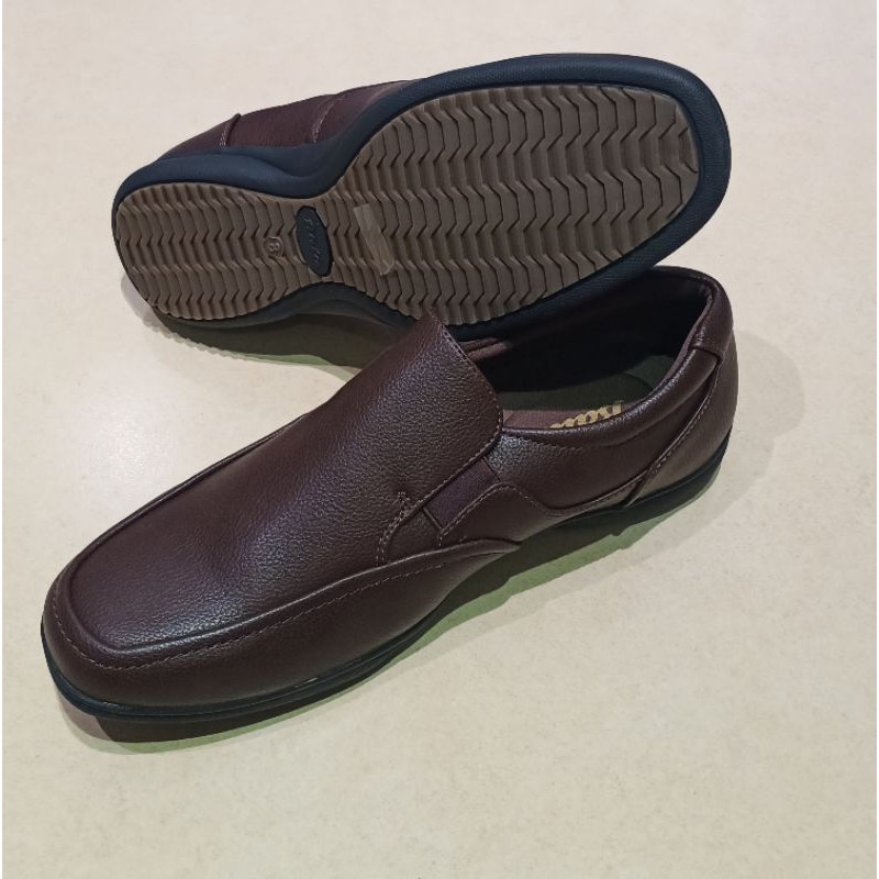 Sepatu Bata Pantofel Pria Original Warna Brown