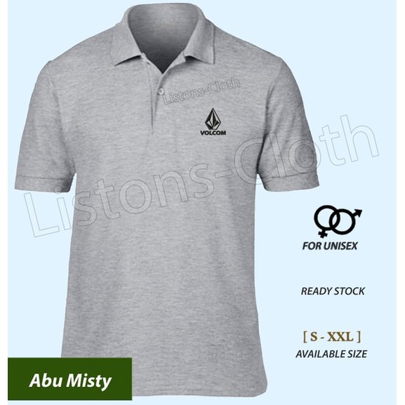 DI JUAL KAOS POLO VOLCOM DISTRO MANTAP