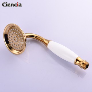 Kepala Shower Bentuk Bulat Bahan Keramik Kuningan Warna Kepala Shower Bentuk Bulat Bahan Keramik Kuningan Warna