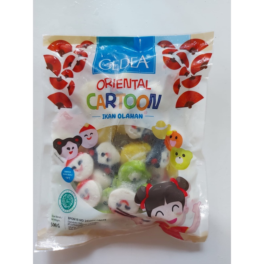 

Cedea Oriental Cartoon 500gr Character Frozen Food Kids