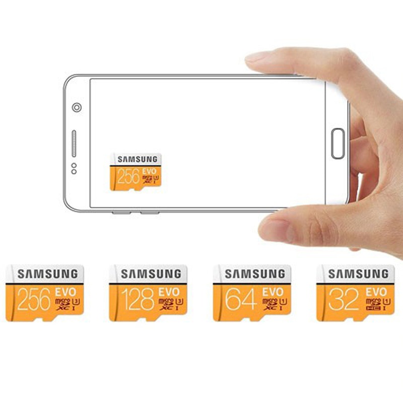 Samsung Kartu Memori Micro SD TF 128GB UHS-1 100MB / S