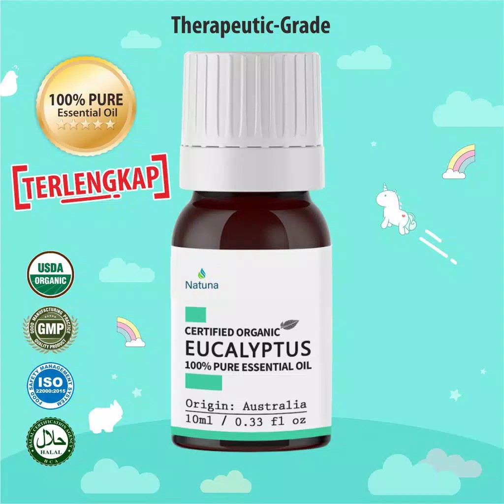 Natuna Eucalyptus Essential Oil Minyak Atsiri Aroma Terapi Diffuser Difuser Humidifier