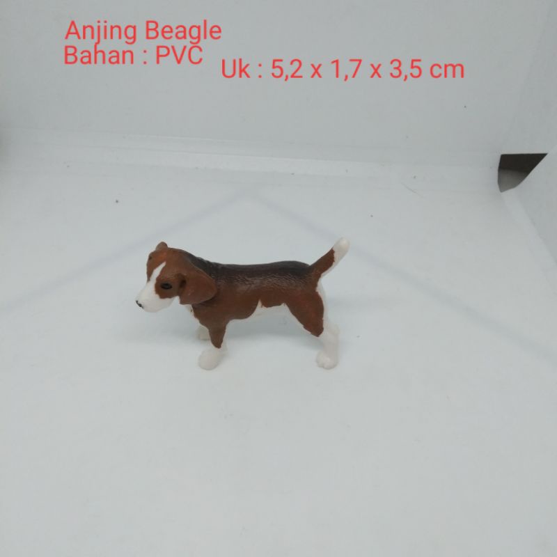 Figure Anak Anjing Beagle Miniatur Anjing Beagle