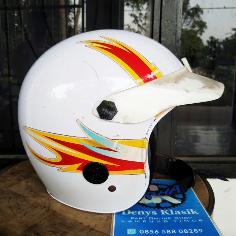 helm lawas jadul yamaha rx king rx spesial v75 L2g L2 super yb100 alfa fizR champ DT100 Ls3