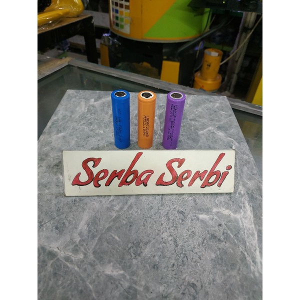 (BATERAI 18650) Baterai batre 18650 Original rechargeable 3.7v - 4.1v Seken second