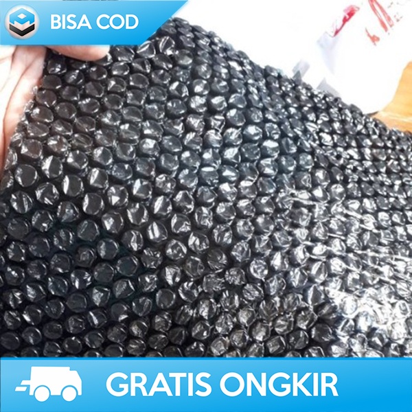 EXTRA BUBBLE WRAP HITAM SAFETY LAPISAN TEBAL BERKUALITAS ORIGINAL MP