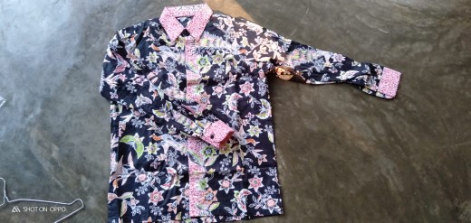 Batik Couple Jumbo Ld 104 Ld 120 Maura Sania Ruffle Ori Ndoro Jowi Dnt Size M L Xl Xxl All Size