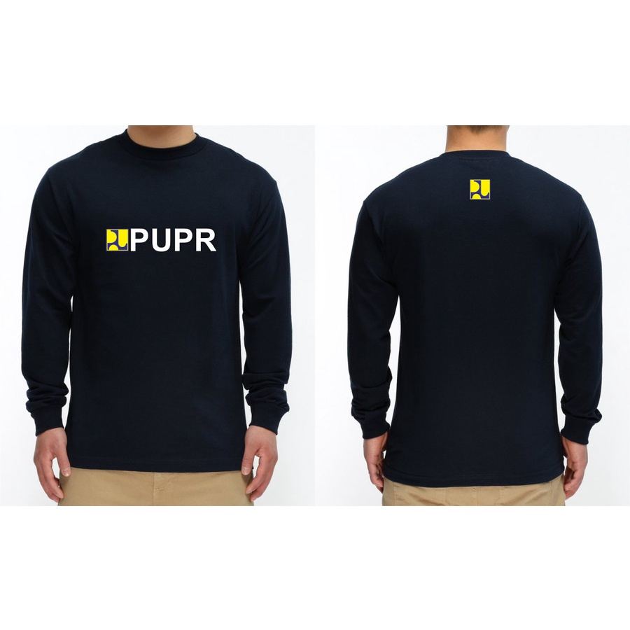 kaos pupr bumn longsleeve / baju pupr lengan panjang