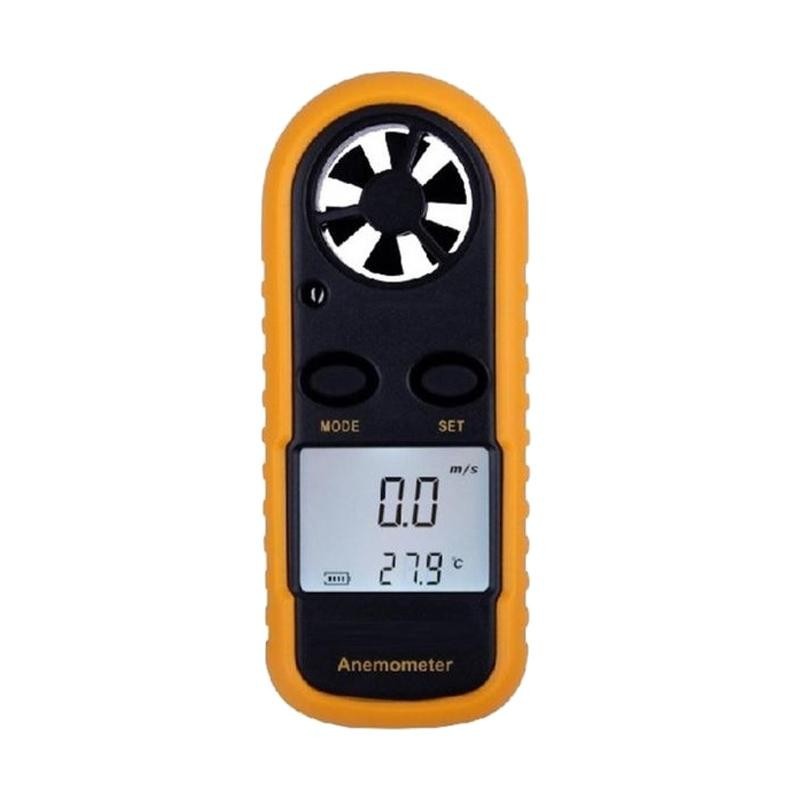 Digital Anemometer Alat Ukur Kecepatan Angin Wind Speed Meter - ANM