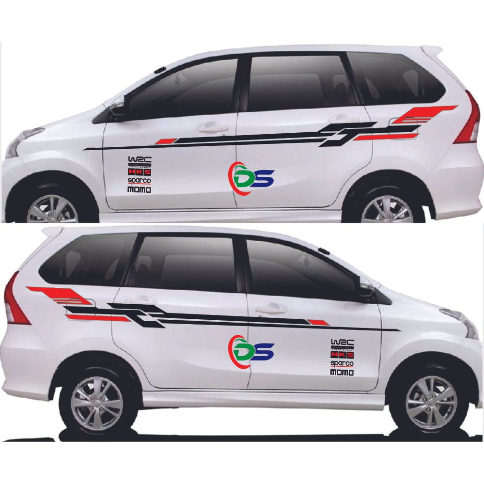 [COD] promo stiker mobil xenia cutting stiker xenia striping xenia
