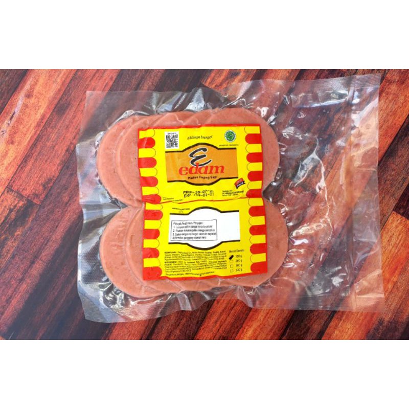 

Beef burger mini edam isi 10