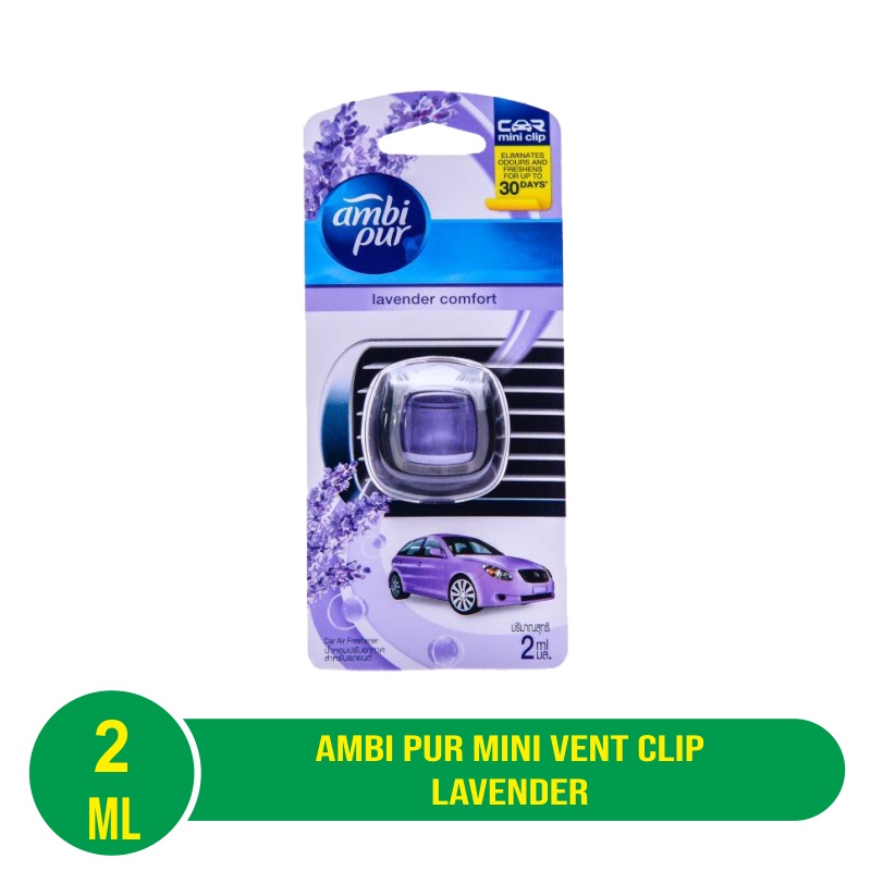 Ambi Pur Pengharum Mobil Mini Vent Clip 2 ml