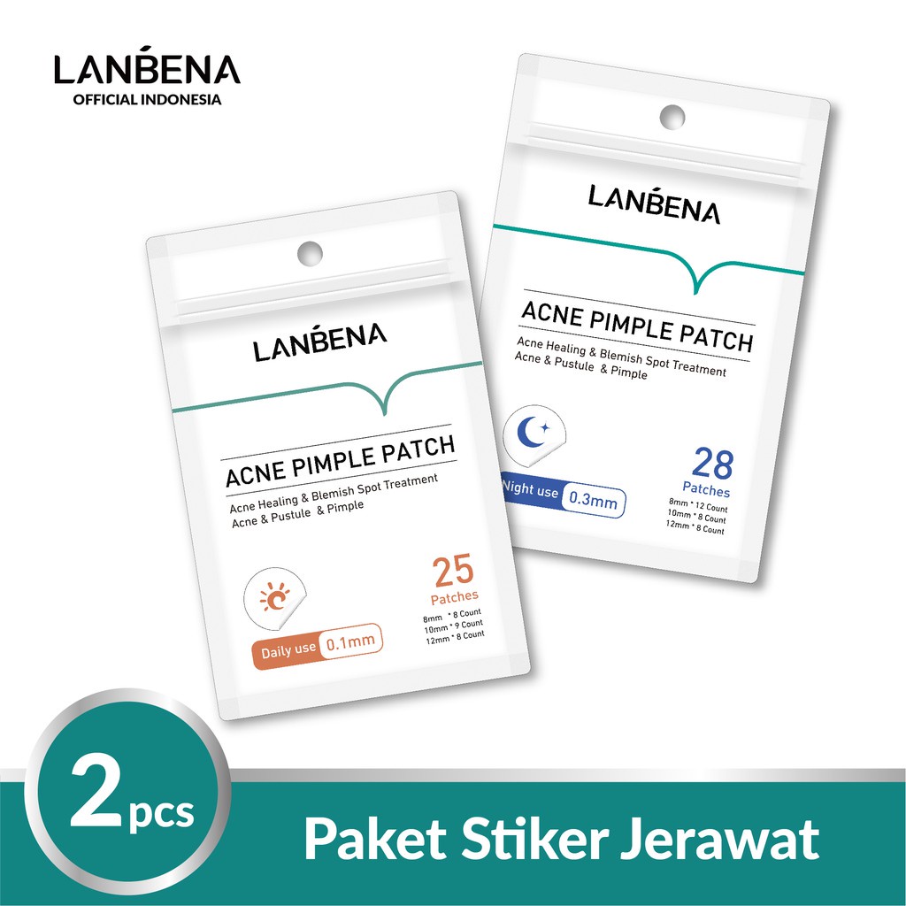 READY!!  LANBENA Acne Pimple Patch Day &amp; Night/ stiker spot jerawat