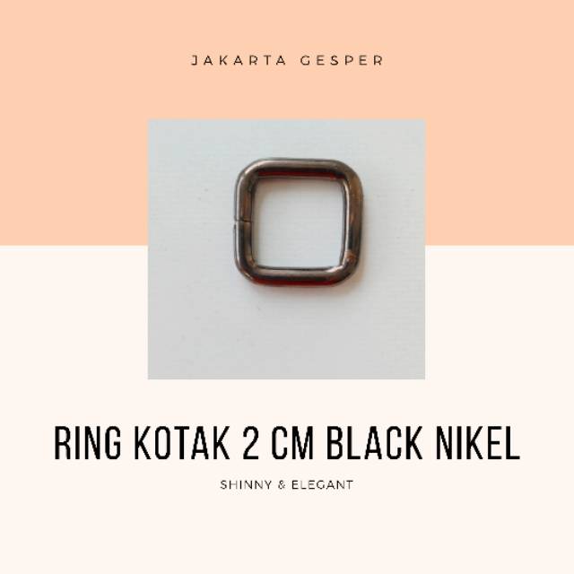 RING TAS RING GANTUNGAN TAS AKSESORIS KULIT WANITA PRIA SELEMPANG RAJUT SERUT KANVAS RANSEL KULIT