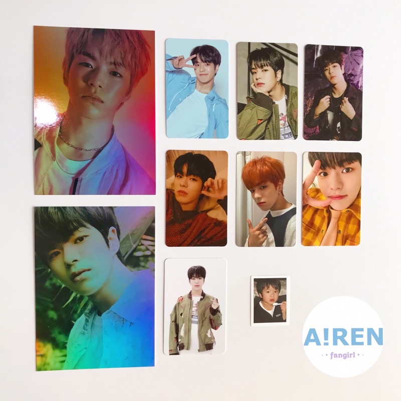 TREASURE Chapter 1 2 3 FA Jaehyuk Photocard Postcard File Holder Benefit YGS Japan