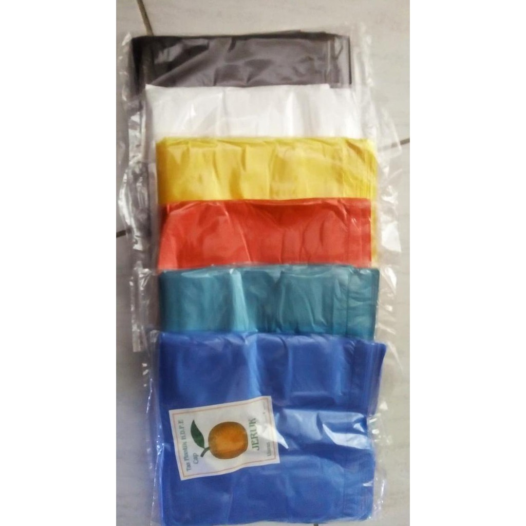 KRESEK MERK JERUK UKURAN KECIL HITAM,KUNING,WARNA - WARNI