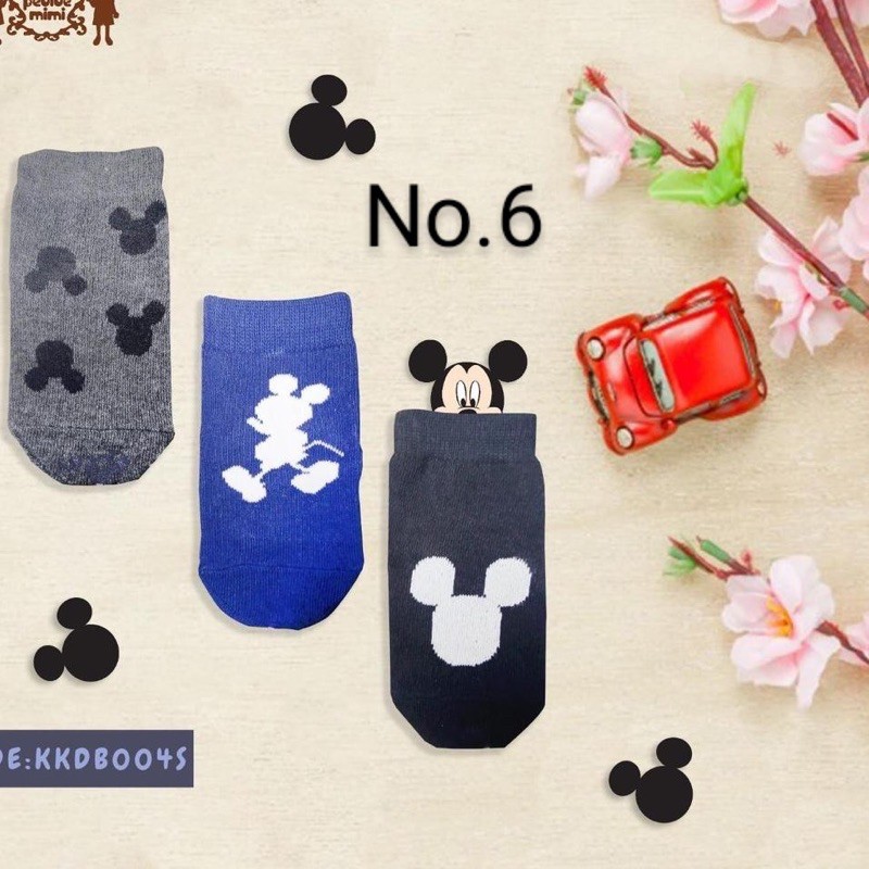 Kaos Kaki Petite Mimi KARAKTER Disney