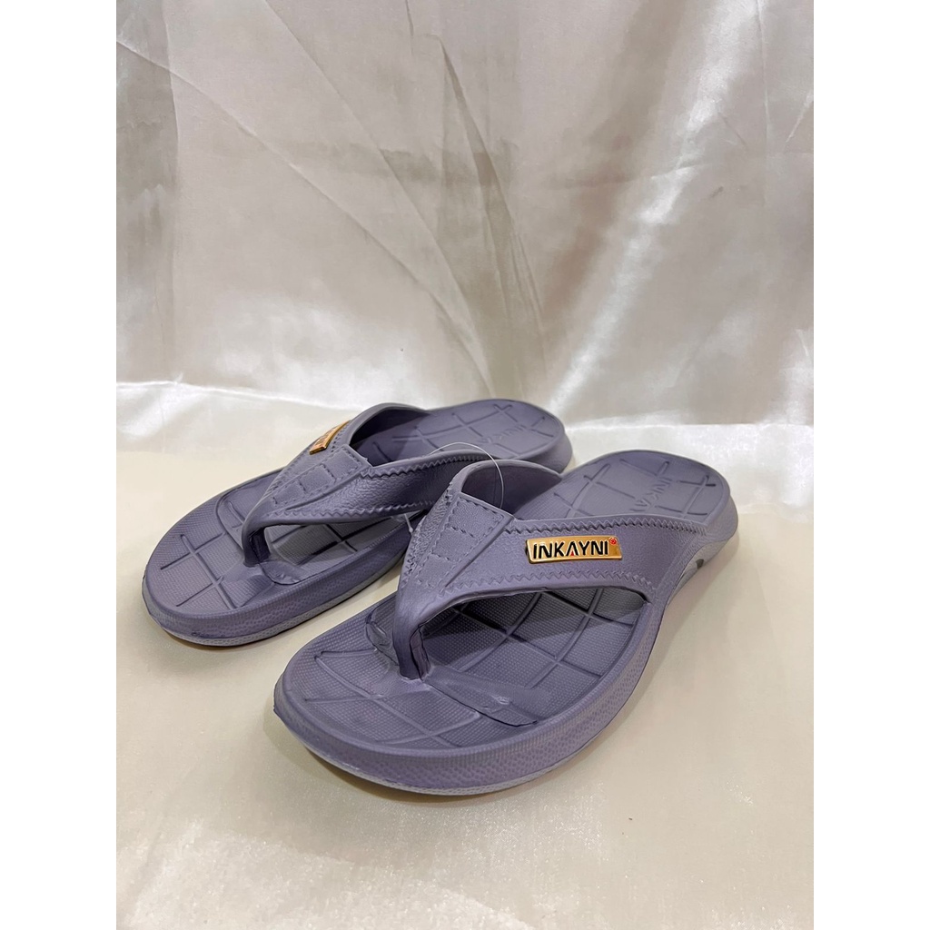 YK6039 Sandal Jepit Karet Pria Dewasa Remaja / Sandal Jepit Pria Merek Inkayni Ukuran 39-44