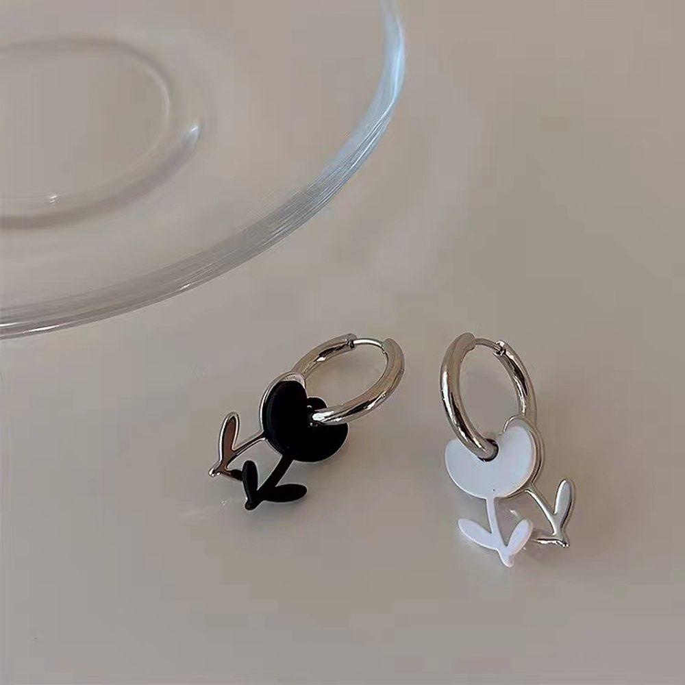 Mxbeauty Anting Tulip Perempuan Trendi Bunga Mewah Kepribadian Keren Anting Menjuntai Retro