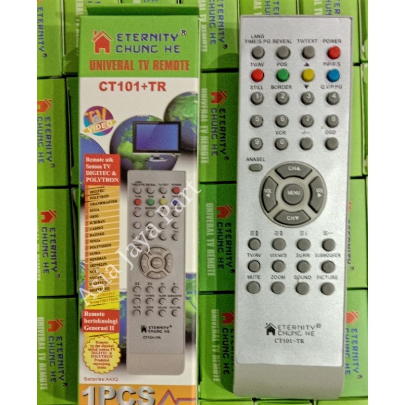 Remote TV Multi Polytron Digitec Tabung Remote Poly Digi