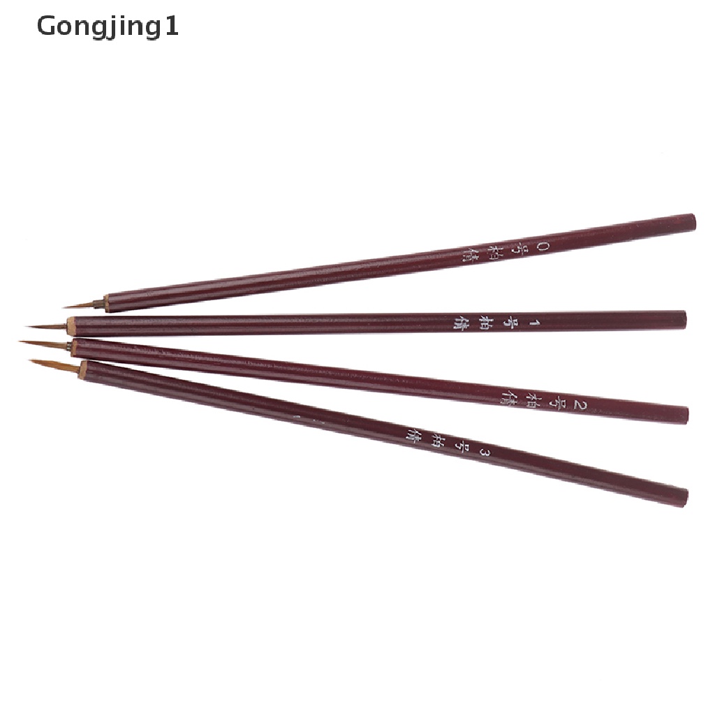 Gongjing1 Brush Pen Liner Nail Art Gagang Bambu