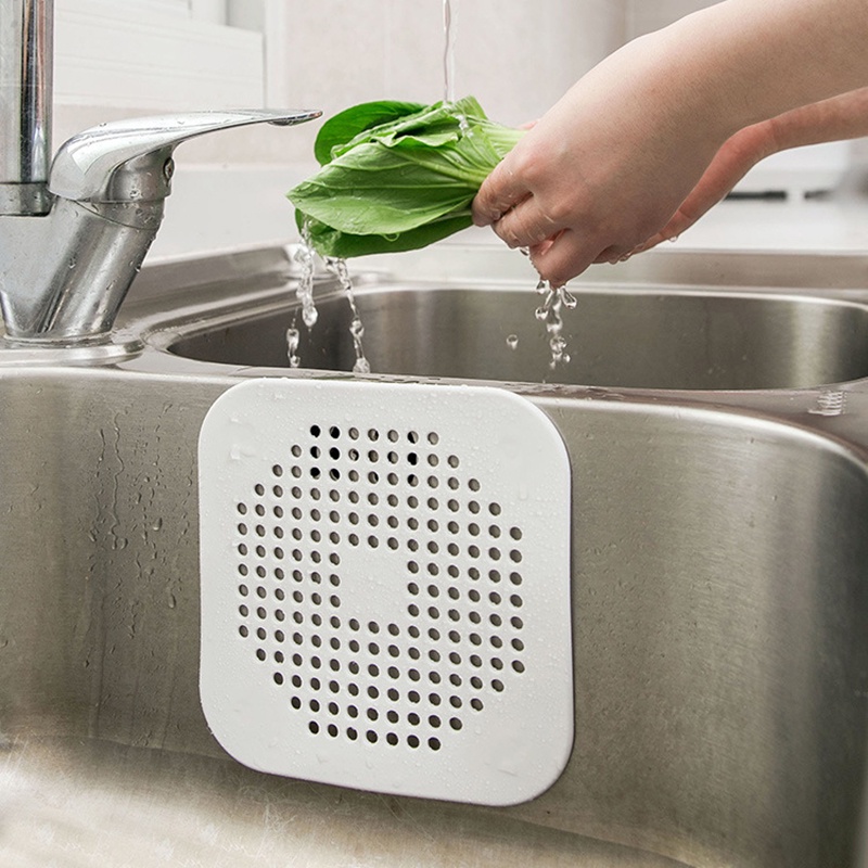 Filter Penyaring Saluran Air Dengan Bahan Silikon Untuk Dapur / Kamar Mandi