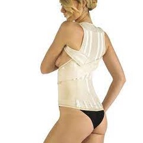 PAVIS 555 Dorsal Lumbar Sacral Corset with Shoulder Strap - Korset Punggung