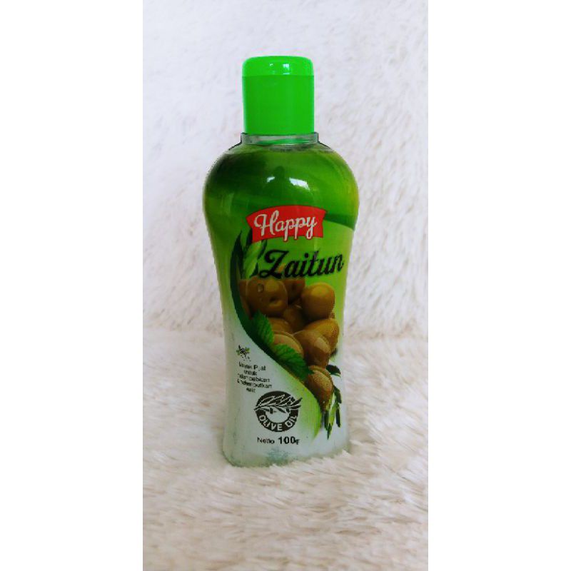 

Minyak Zaitun Happy 100gr