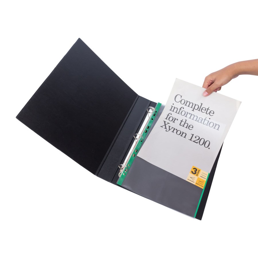

Bantex Colour PP Pocket File Sheet Protector A4 25 Lembar Index Warna