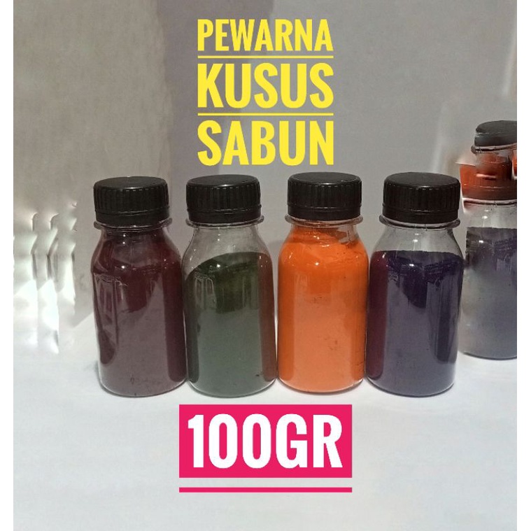 Pewarna Kusus Sabun Ditergen cair/pewarna serbuk