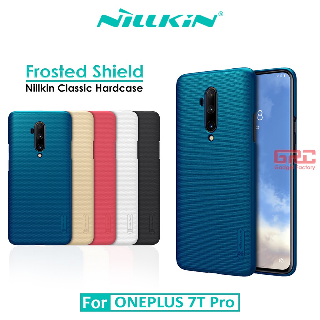 Hard Case Oneplus 7T Pro Nillkin Frosted Shield Casing Original