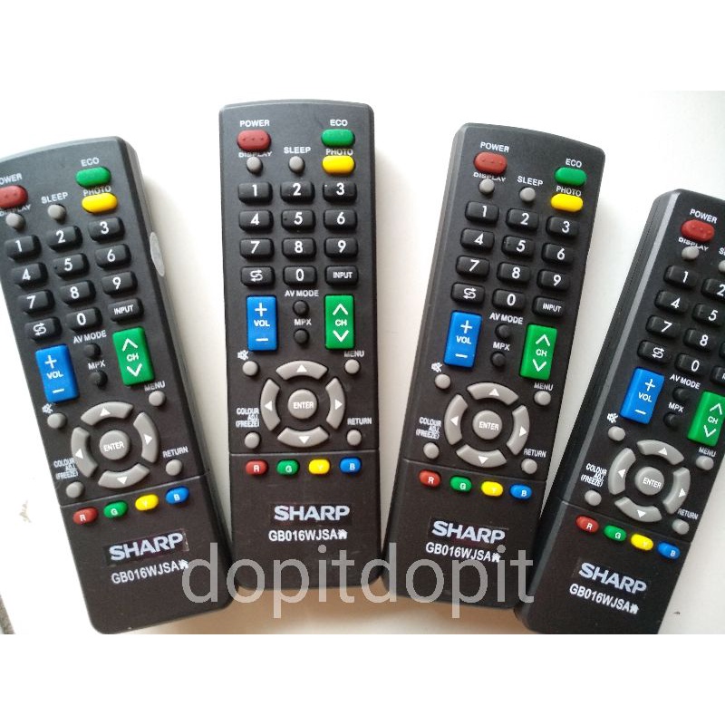 Remot TV Sharp Aquos / Remote TV Sharp LCD &amp; LED Remote TV Siap Pakai Tanpa Setting Remote TV Bagus