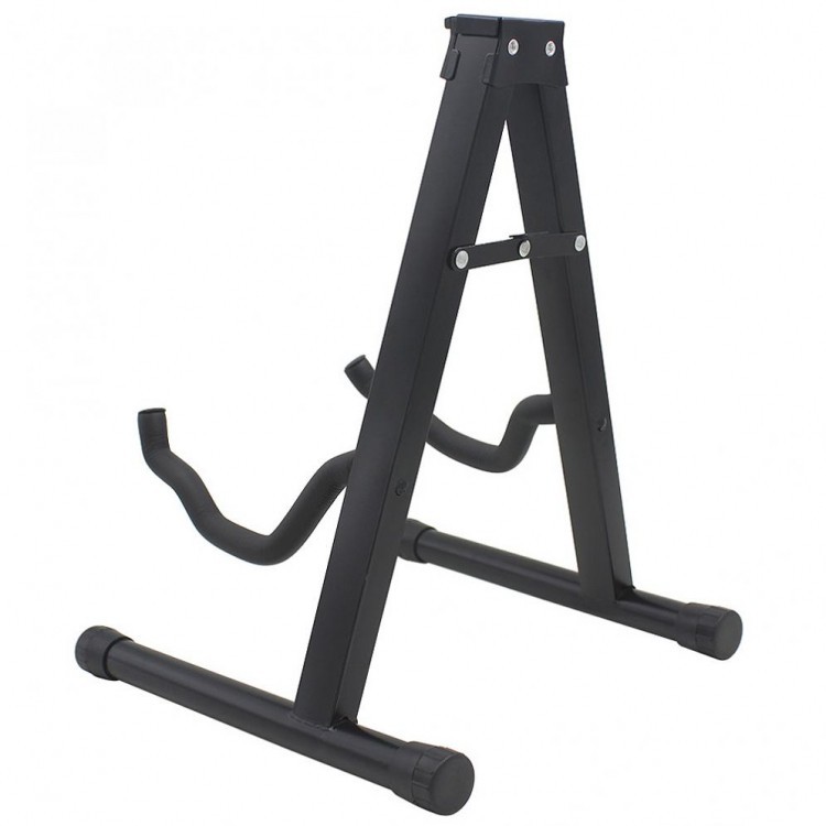 DLG TaffSTUDIO Tripod Stand Gitar Foldable Aluminium Alloy U9 Black Grab Medan