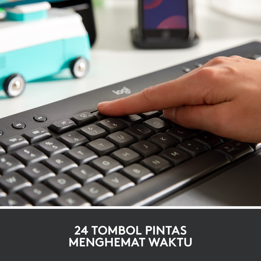 Logitech Signature K650 Keyboard Wireless Bluetooth Comfort Original Garansi Resmi