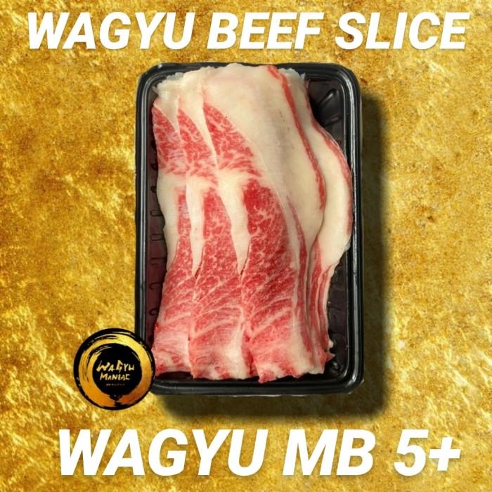 

Steak | Daging Sapi Slice - Wagyu Mb5+ Shortplate Tokusen 500 Gr
