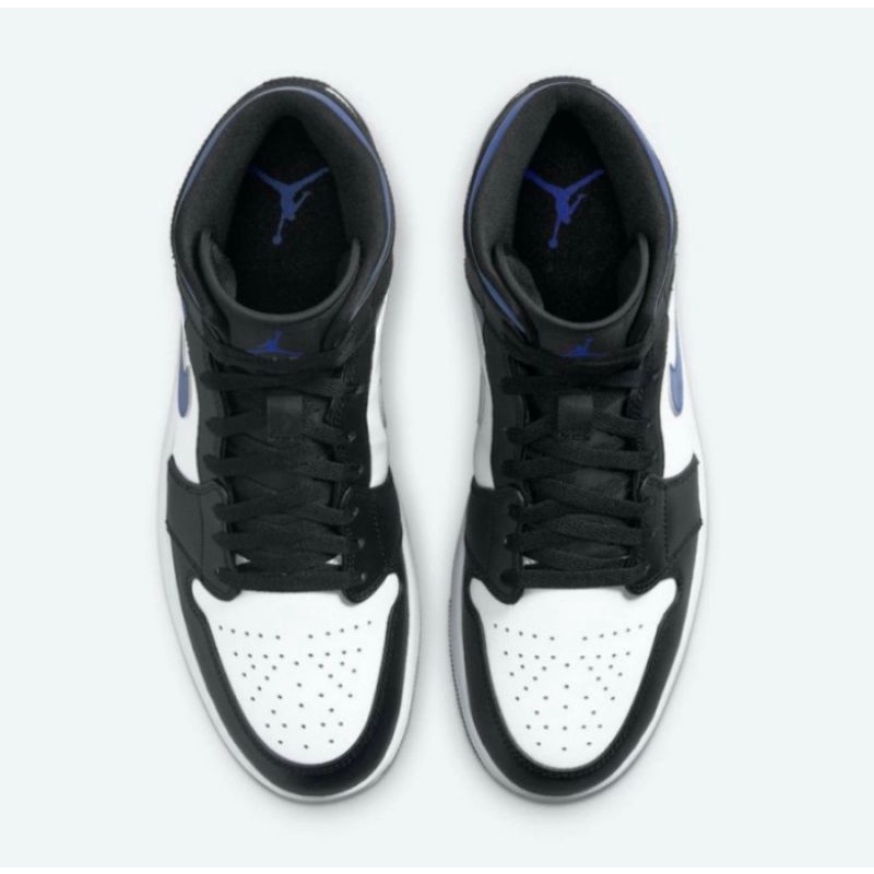 sepatu air jordan 1 mid team royal blue