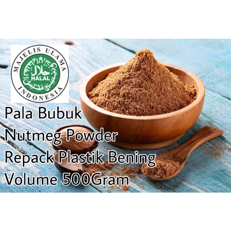 Pala Bubuk 500gram Nutmeg Ground