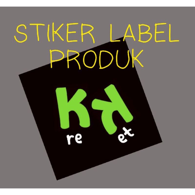 

Stiker Label Produk