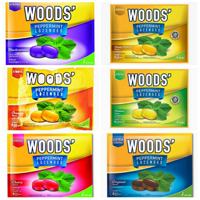 

Woods Lozenges All Variant 1sachet