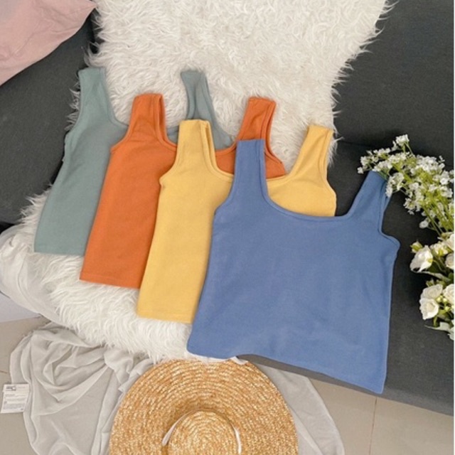 KANON - Soya Knit Tank Top - Tanktop rajut