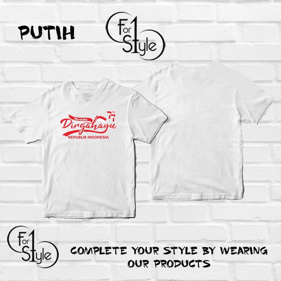 Kaos - Kemerdekaan Dirgahayu Indonesia 77