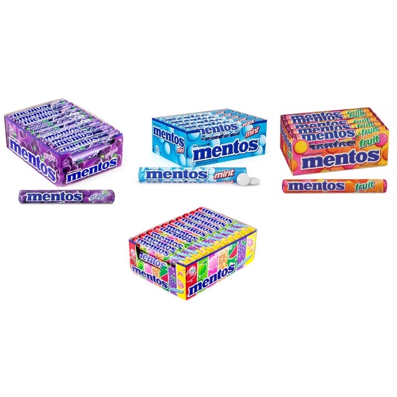 

MENTOS ROLL 1 BOX ISI 24 PERMEN