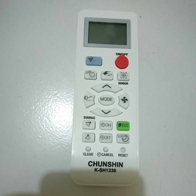 REMOTE REMOT AC SHARP ION PLASMACLUSTER BABY  MULTI UNIVERSAL CHUNSHIN