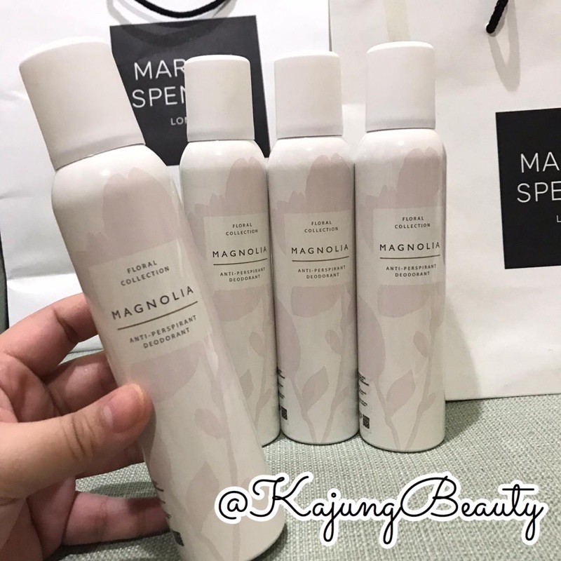 M&S Marks & Spencer magnolia anti perspirant deodorant 150ml spray